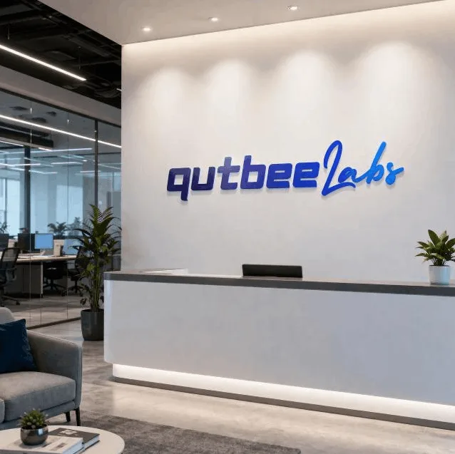 Team working at Qutbee Labs